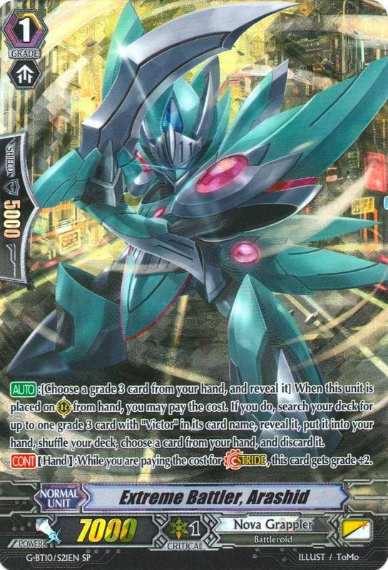 Image of Extreme Battler, Arashid (G-BT10/S21EN) [Raging Clash of the Blade Fangs]