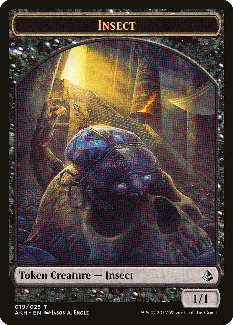 Image of Insect Token (AKH-019) - Amonkhet Tokens Foil