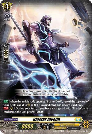 Image of Blaster Javelin (A BRUSH WITH THE LEGENDS)