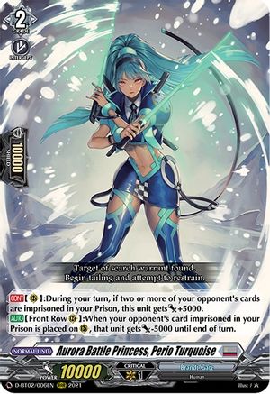 Image of Aurora Battle Princess, Perio Turquoise (A BRUSH WITH THE LEGENDS)