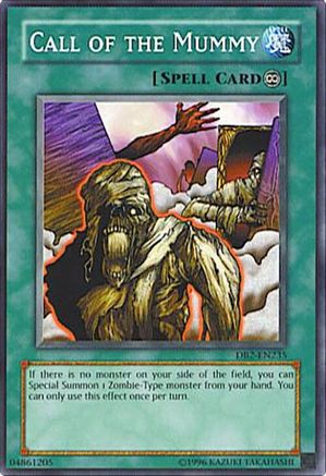 Image of Call of the Mummy [DB2-EN235] Common