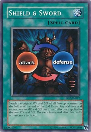 Image of Shield & Sword [DB2-EN077] Common