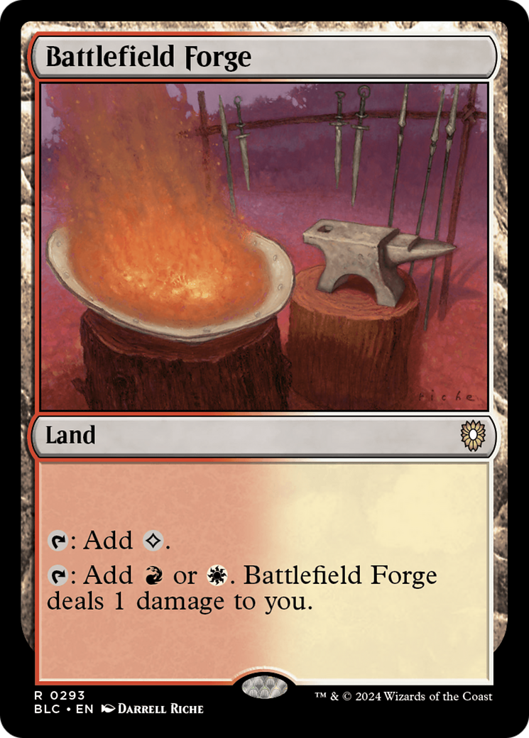 Image of Battlefield Forge [Bloomburrow Commander]
