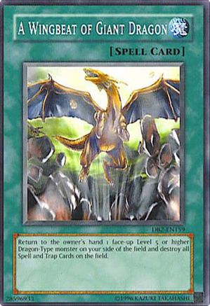 Image of A Wingbeat of Giant Dragon [DB2-EN159] Common