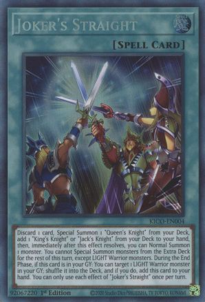 Image of Joker's Straight (Collector's Rare) [KICO-EN004] Collector's Rare