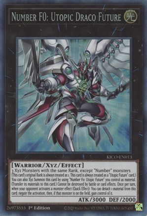 Image of Number F0: Utopic Draco Future (Collector's Rare) [KICO-EN013] Collector's Rare