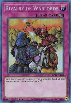 Image of Rivalry of Warlords (Collector's Rare) [KICO-EN058] Collector's Rare