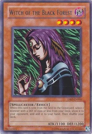 Image of Witch of the Black Forest [DB2-EN066] Rare