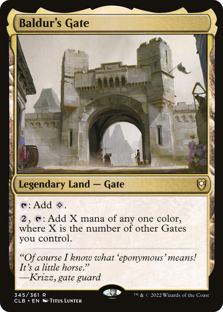 Image of Baldur's Gate [Commander Legends: Battle for Baldur's Gate]