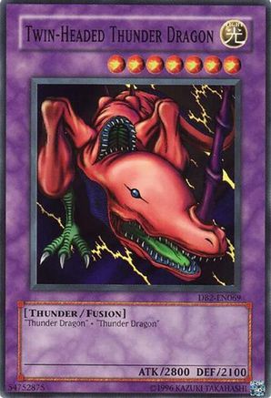 Image of Twin-Headed Thunder Dragon [DB2-EN069] Common
