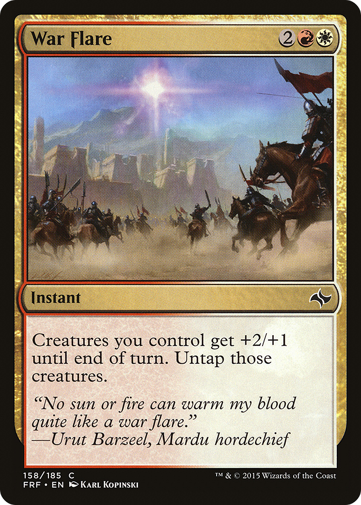 Image of War Flare [Fate Reforged]