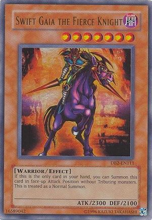 Image of Swift Gaia the Fierce Knight [DB2-EN111] Ultra Rare