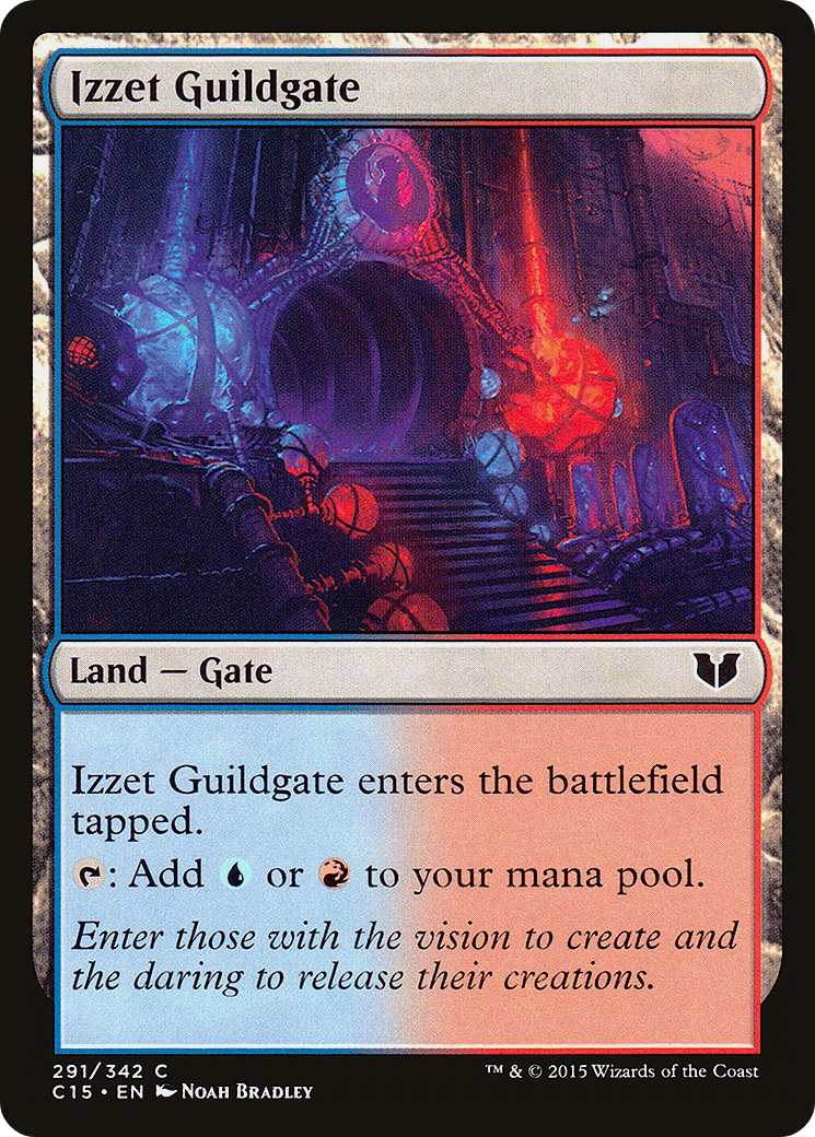Image of Izzet Guildgate [Commander 2015]