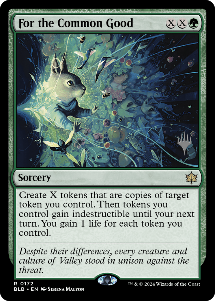Image of For the Common Good (Promo Pack) [Bloomburrow Promos]