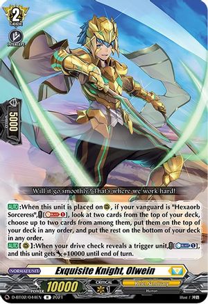 Image of Exquisite Knight, Olwein (A BRUSH WITH THE LEGENDS)