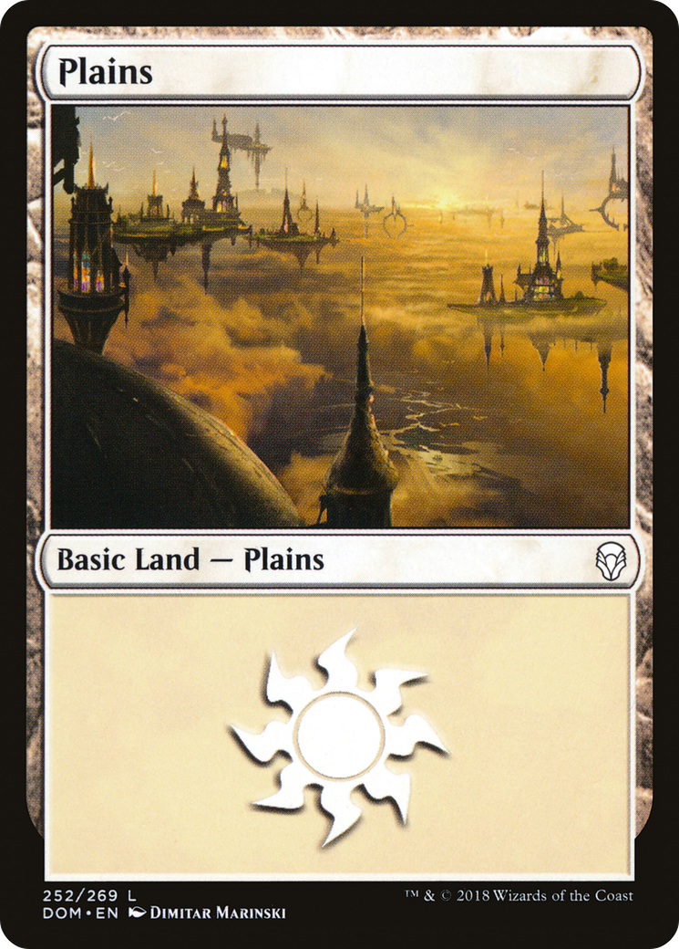 Image of Plains (252) [Dominaria]