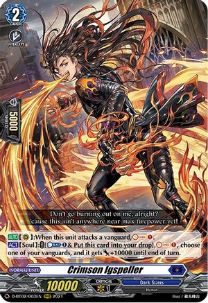Image of Crimson Igspeller (A BRUSH WITH THE LEGENDS)