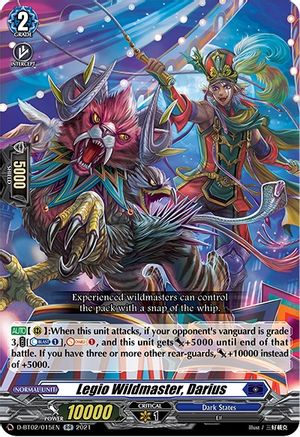 Image of Legio Wildmaster, Darius (A BRUSH WITH THE LEGENDS)