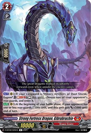 Image of Strong Fortress Dragon, Gibrabrachio (A BRUSH WITH THE LEGENDS)