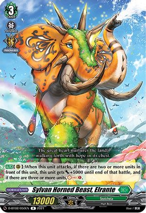 Image of Sylvan Horned Beast, Elrante (A BRUSH WITH THE LEGENDS)