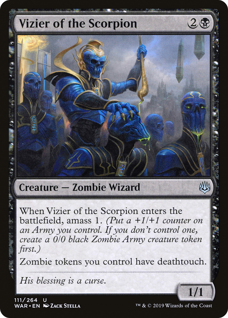 Image of Vizier of the Scorpion [War of the Spark]