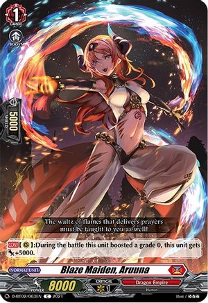 Image of Blaze Maiden, Aruuna (A BRUSH WITH THE LEGENDS)