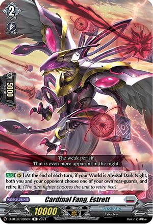 Cardinal Fang, Estrett (A BRUSH WITH THE LEGENDS)