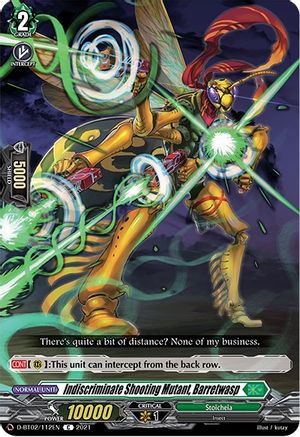 Image of Indiscriminate Shooting Mutant, Barretwasp (A BRUSH WITH THE LEGENDS)