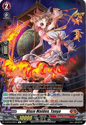 Image of Blaze Maiden, Tanya (A BRUSH WITH THE LEGENDS)