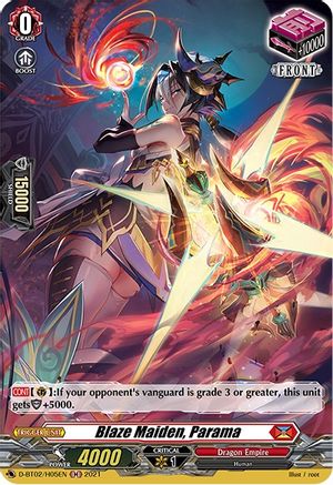 Image of Blaze Maiden, Parama (Holo) (A BRUSH WITH THE LEGENDS)