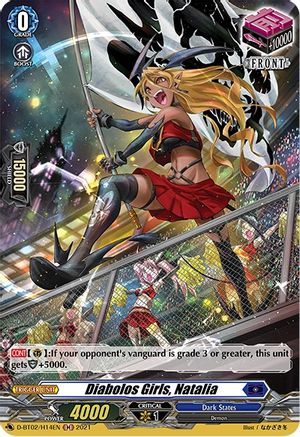 Image of Diabolos Girls, Natalia (Holo) (A BRUSH WITH THE LEGENDS)