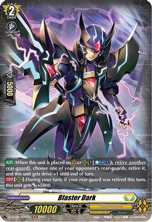 Image of Blaster Dark (Holo) (A BRUSH WITH THE LEGENDS)