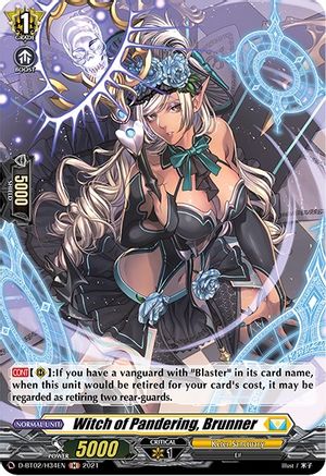 Image of Witch of Pandering, Brunner (Holo) (A BRUSH WITH THE LEGENDS)