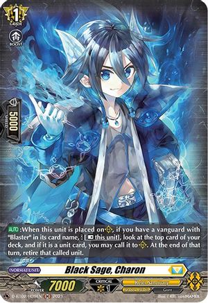 Image of Black Sage, Charon (Holo) (A BRUSH WITH THE LEGENDS)