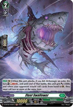 Image of Fleet Swallower (Holo) (A BRUSH WITH THE LEGENDS)