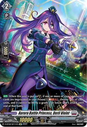 Image of Aurora Battle Princess, Derii Violet (SP) (A BRUSH WITH THE LEGENDS)