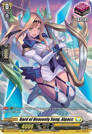 Image of Bard of Heavenly Song, Alpacc (SP) (A BRUSH WITH THE LEGENDS)