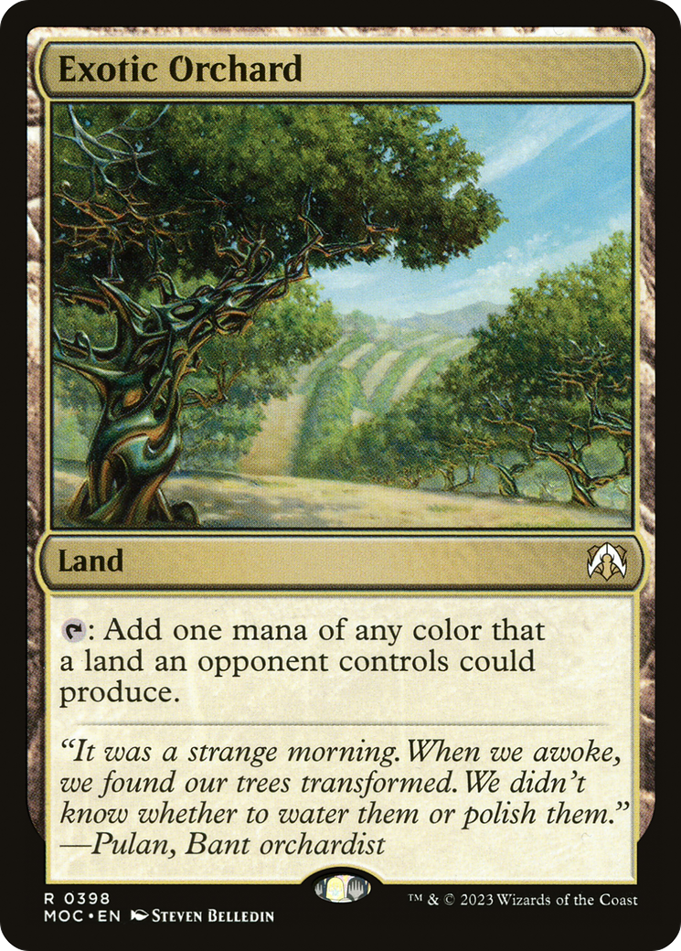 Image of Exotic Orchard [March of the Machine Commander]