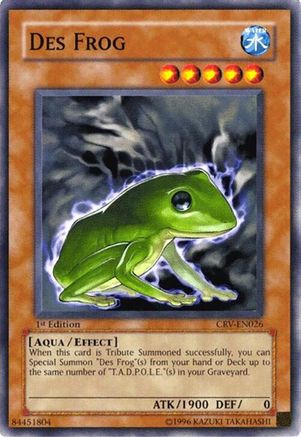 Image of Des Frog (CRV-EN026) - Cybernetic Revolution 1st Edition