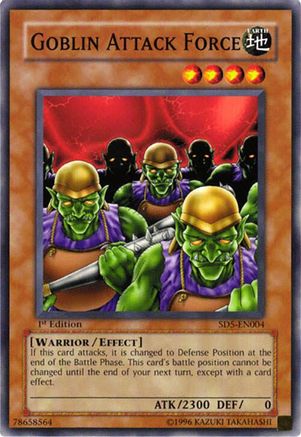 Image of Goblin Attack Force [SD5-EN004] Common