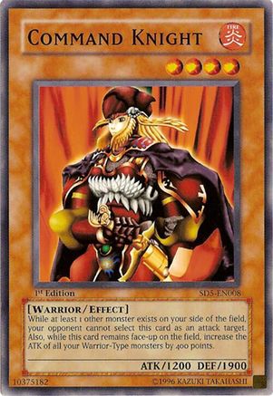 Image of Command Knight [SD5-EN008] Common