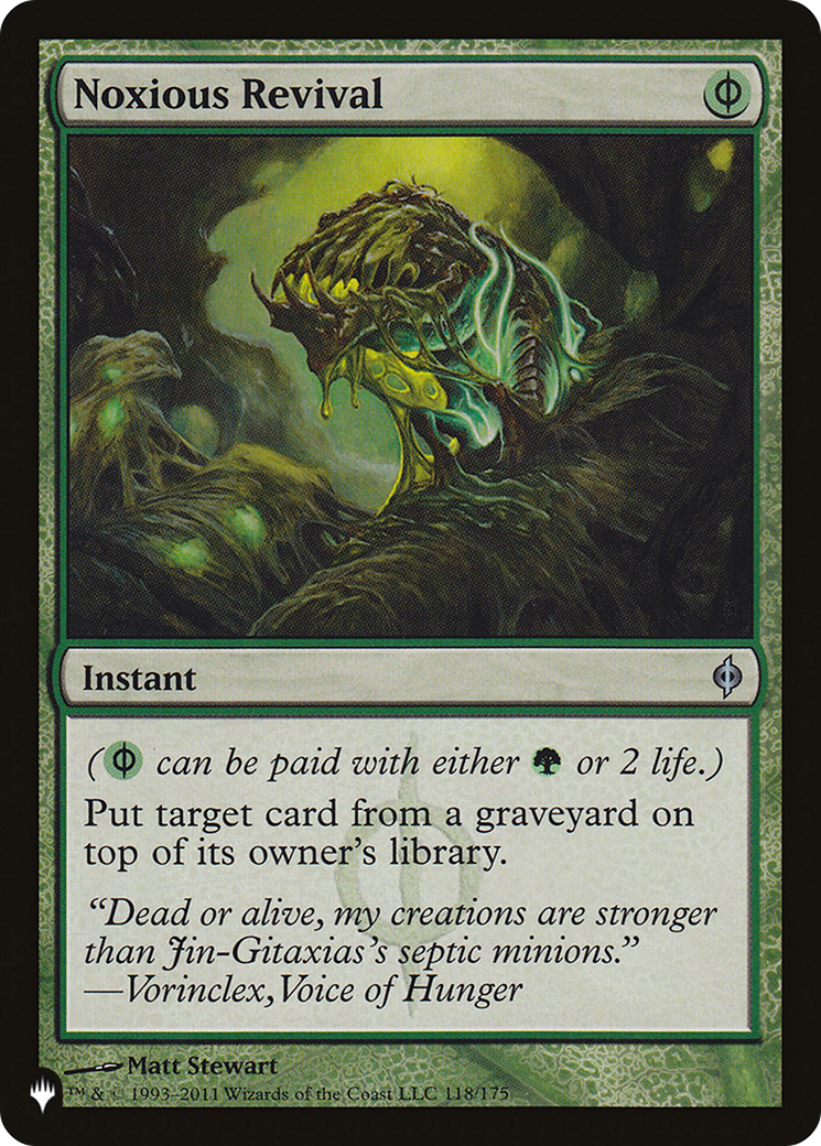 Image of Noxious Revival [The List]