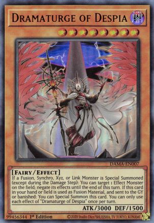 Image of Dramaturge of Despia [DAMA-EN007] Ultra Rare