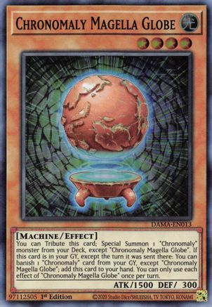 Image of Chronomaly Magella Globe [DAMA-EN013] Super Rare
