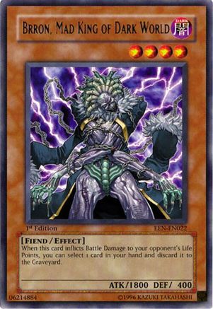 Image of Brron, Mad King of Dark World [EEN-EN022] Rare