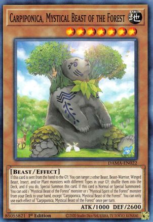 Image of Carpiponica, Mystical Beast of the Forest [DAMA-EN022] Common