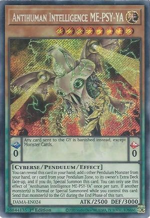 Image of Antihuman Intelligence ME-PSY-YA [DAMA-EN024] Secret Rare