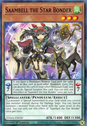 Image of Saambell the Star Bonder [DAMA-EN030] Common