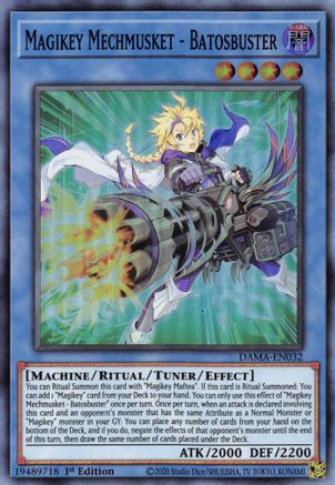 Image of Magikey Mechmusket - Batosbuster [DAMA-EN032] Super Rare