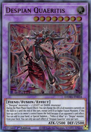 Image of Despian Quaeritis [DAMA-EN034] Ultra Rare